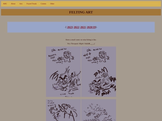 ARTS/FELTS/felting screenshot