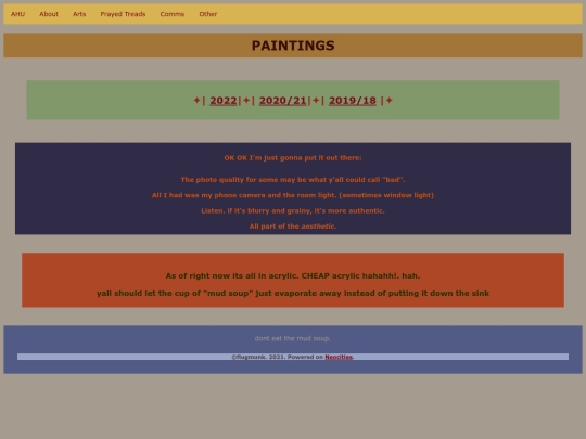 ARTS/PAINTS/paints screenshot
