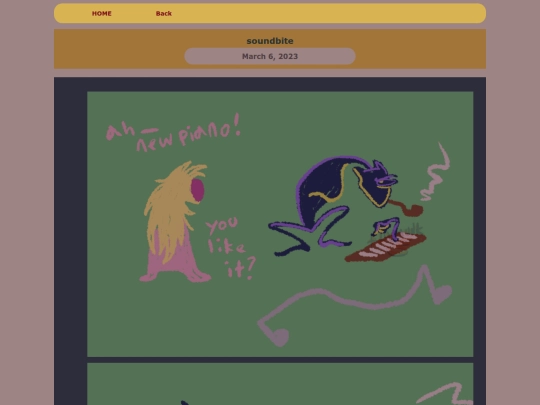 ARTS/else/comics/potp/soundbite screenshot