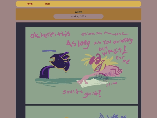 ARTS/else/comics/potp/write screenshot