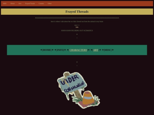 FT/frayedthreads screenshot