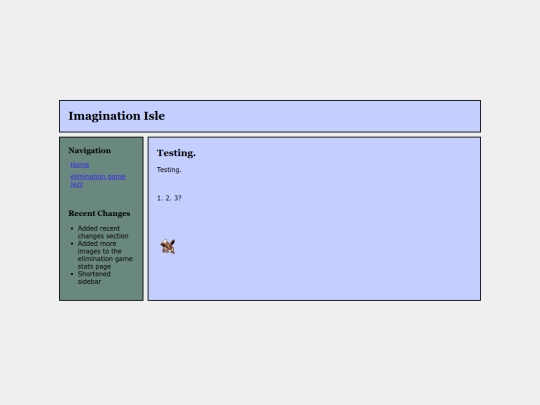 testing screenshot