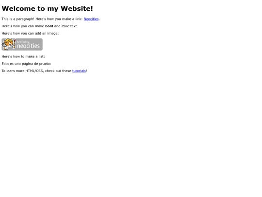 test screenshot
