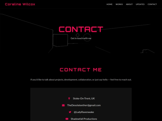 Contact screenshot