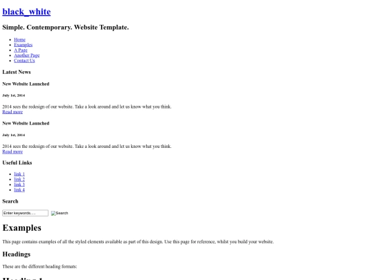 examples screenshot