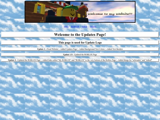 Updates screenshot