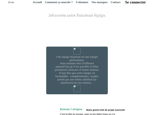 Outfit/Site/CSS/equipe screenshot