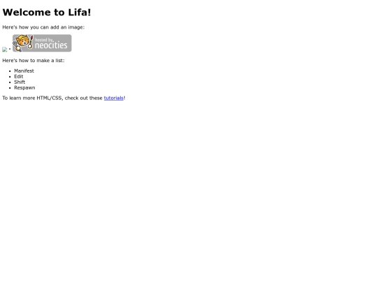 Lifa/LifaApp screenshot