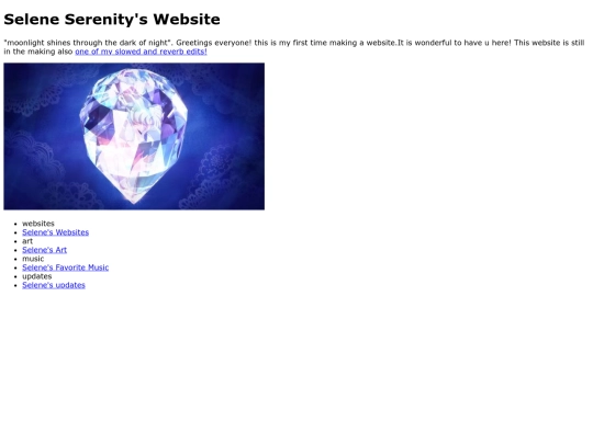 my own website/mywebsite screenshot