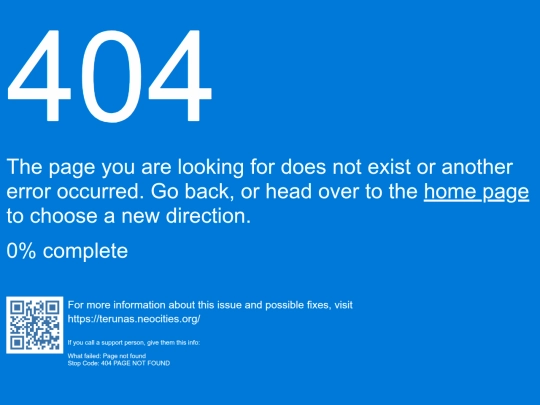 not_found screenshot