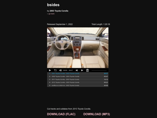 albums/2003tcbsides screenshot