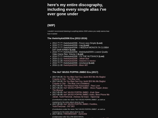 discog screenshot