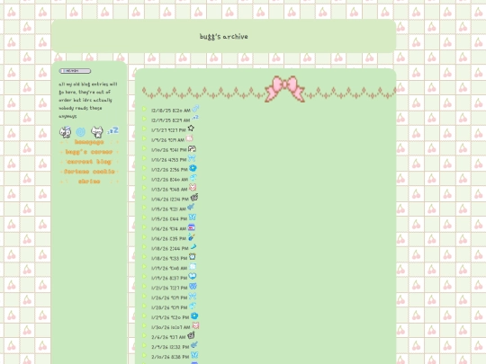 blogarchive screenshot