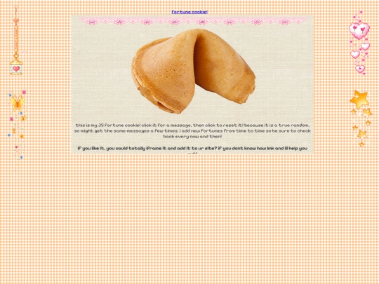 fortunecookie screenshot