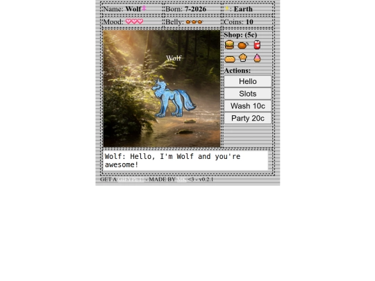 pet screenshot