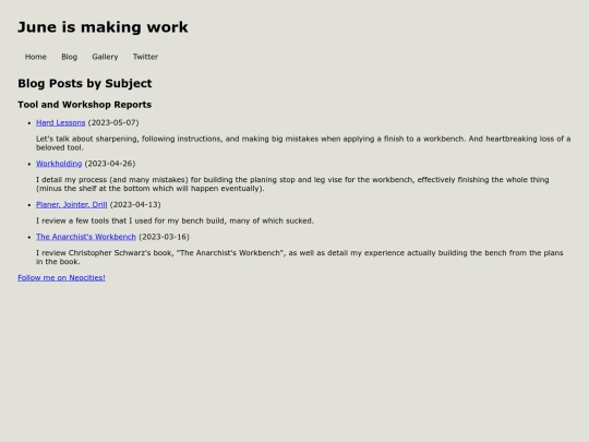 blog screenshot