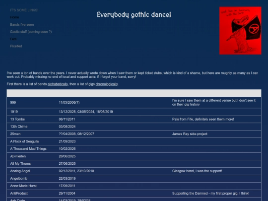 bands screenshot