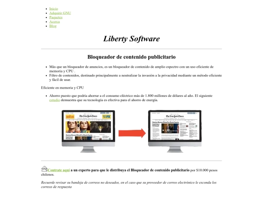 bloqueador screenshot