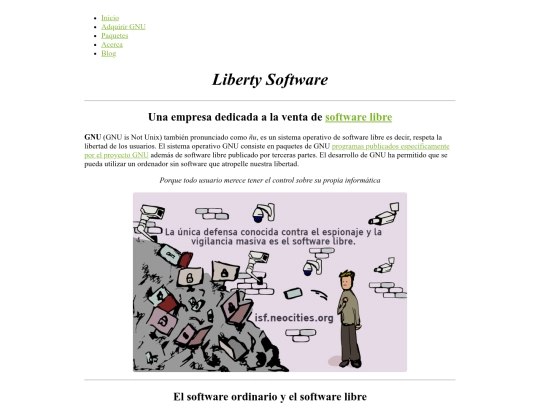 libertysoftware screenshot