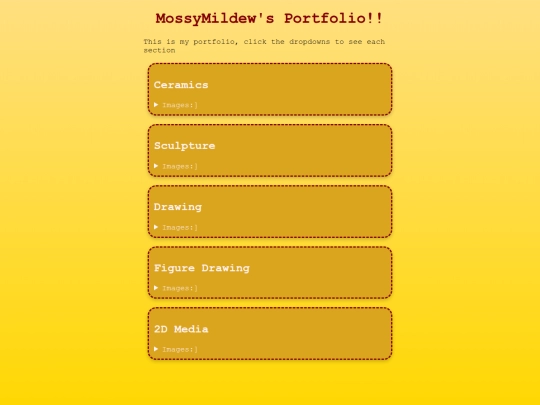 Portfolio screenshot