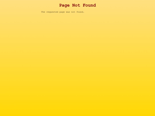 not_found screenshot