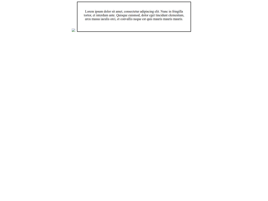 test screenshot