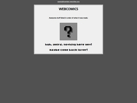 webcomics screenshot