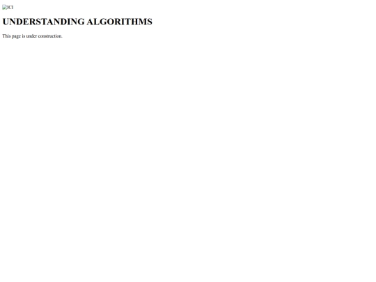 algo screenshot