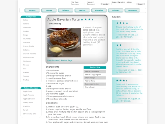 recipe screenshot