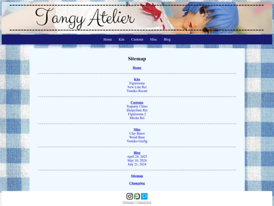 sitemap screenshot