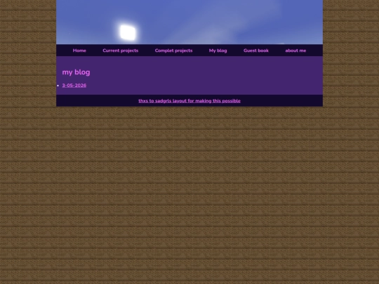 My blog/blog screenshot