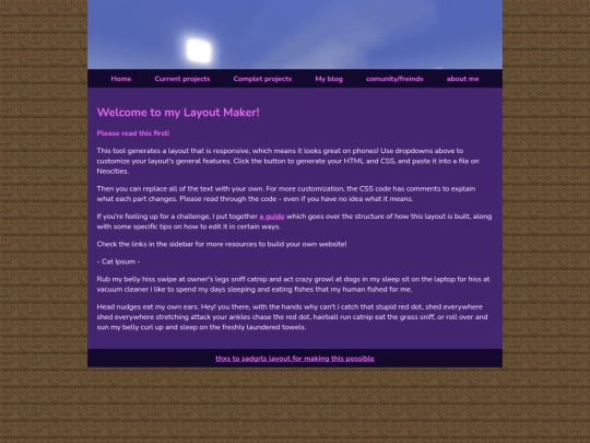 site templates/temp screenshot