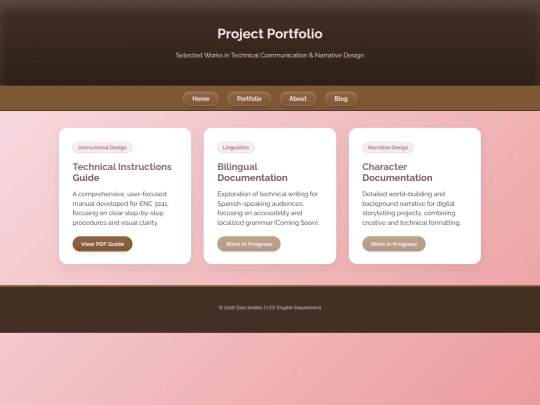 portfolio screenshot