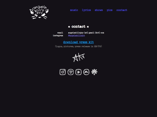 contact screenshot