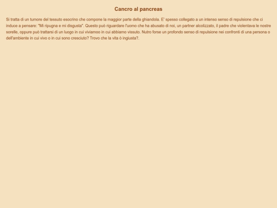 Apparato digerente/cancropanc screenshot