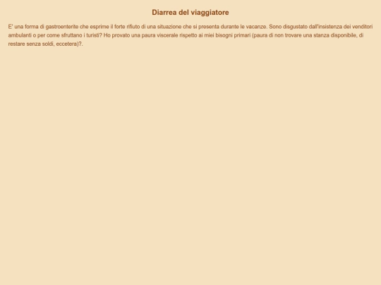Apparato digerente/diarrea screenshot