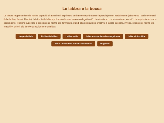 Apparato digerente/labbra screenshot