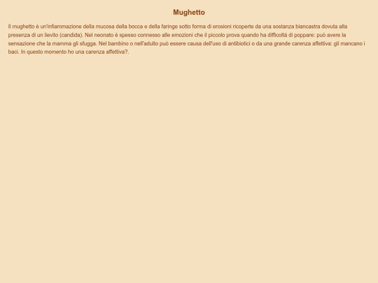 Apparato digerente/mughetto screenshot
