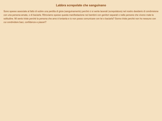 Apparato digerente/screpolate screenshot