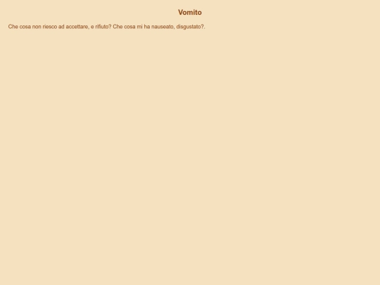 Apparato digerente/vomito screenshot