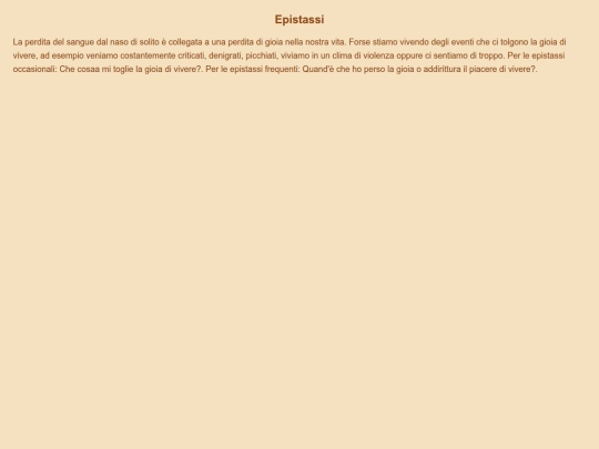 aapparato respiratorio/epistassi screenshot