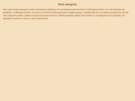 aapparato respiratorio/rinitiallergiche screenshot