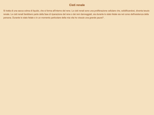 apparato escretore/cistirenale screenshot