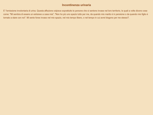 apparato escretore/incontinenza screenshot