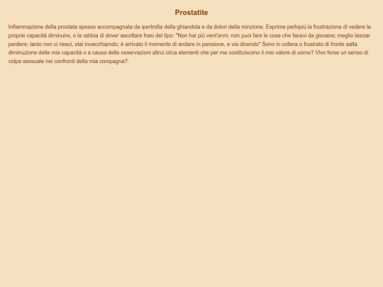 apparato genitale/prostatite screenshot