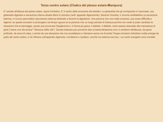 ghiandole e 7 chakra/centrosolare screenshot