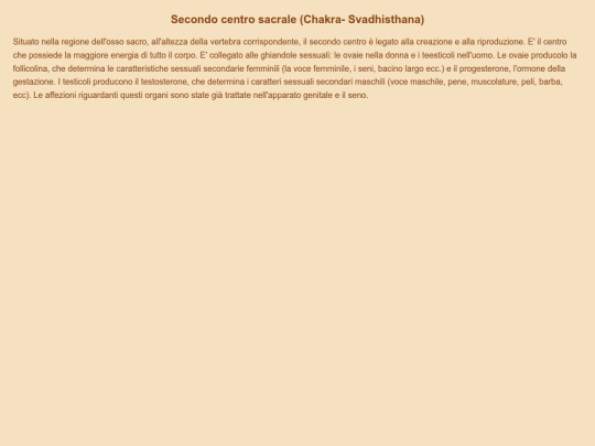 ghiandole e 7 chakra/centsacrale screenshot