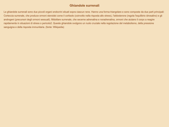 ghiandole e 7 chakra/surrenali screenshot