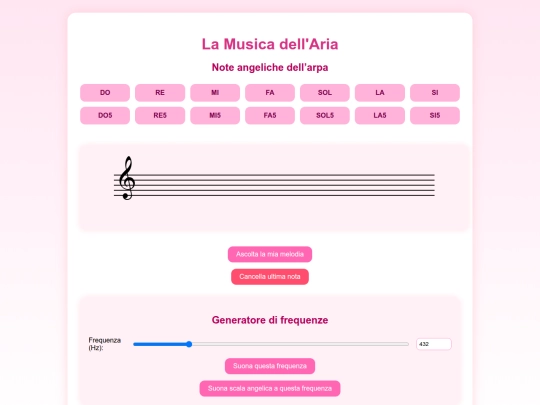 giochinterattivi/suoni/arpa3 screenshot