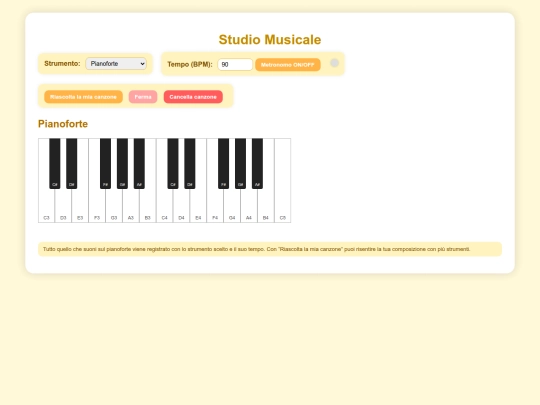 giochinterattivi/suoni/studiomusicale screenshot
